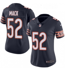 Womens Nike Chicago Bears 52 Khalil Mack Navy Blue Team Color Vapor Untouchable Limited Player NFL Jersey Womens Nike Chicago Bears 52 Khalil Mack Navy Blue Team Color Vapor Untouchable Limited Player NFL Jersey
