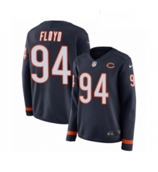 Womens Nike Chicago Bears 94 Leonard Floyd Limited Navy Blue Therma Long Sleeve NFL Jersey Womens Nike Chicago Bears 94 Leonard Floyd Limited Navy Blue Therma Long Sleeve NFL Jersey