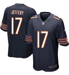 Nike NFL Chicago Bears #17 Alshon Jeffery Elite Youth Navy Blue Team Color Jersey Nike NFL Chicago Bears #17 Alshon Jeffery Elite Youth Navy Blue Team Color Jersey