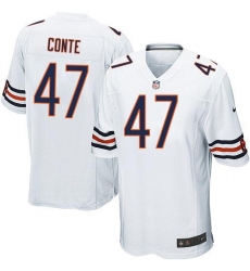Nike NFL Chicago Bears #47 Chris Conte White Youth Limited Road Jersey Nike NFL Chicago Bears #47 Chris Conte White Youth Limited Road Jersey