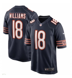 Youth Caleb Williams Chicago Bears #18 Blue Vapor Limited Blue Youth Caleb Williams Chicago Bears #18 Blue Vapor Limited Blue