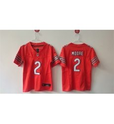 Youth Chicago Bears 2 DJ Moore Orange F U S E Vapor Stitched Football Jersey Youth Chicago Bears 2 DJ Moore Orange F U S E Vapor Stitched Football Jersey