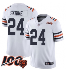 Youth Chicago Bears 24 Buster Skrine White 100th Season Limited Football Jersey Youth Chicago Bears 24 Buster Skrine White 100th Season Limited Football Jersey