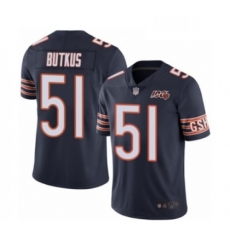 Youth Chicago Bears 51 Dick Butkus Navy Blue Team Color 100th Season Limited Football Jersey Youth Chicago Bears 51 Dick Butkus Navy Blue Team Color 100th Season Limited Football Jersey