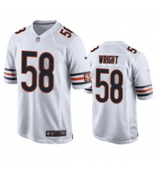 Youth Chicago Bears 58 Darnell Wright White 2023 Draft Stitched Football Game Jersey Youth Chicago Bears 58 Darnell Wright White 2023 Draft Stitched Football Game Jersey