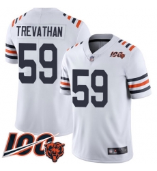 Youth Chicago Bears 59 Danny Trevathan White 100th Season Limited Football Jersey Youth Chicago Bears 59 Danny Trevathan White 100th Season Limited Football Jersey