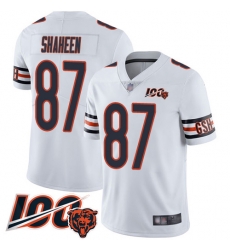 Youth Chicago Bears 87 Adam Shaheen White Vapor Untouchable Limited Player 100th Season Football Jersey Youth Chicago Bears 87 Adam Shaheen White Vapor Untouchable Limited Player 100th Season Football Jersey