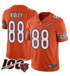 Youth Chicago Bears 88 Riley Ridley Orange Alternate 100th Season Limited Football Jersey Youth Chicago Bears 88 Riley Ridley Orange Alternate 100th Season Limited Football Jersey