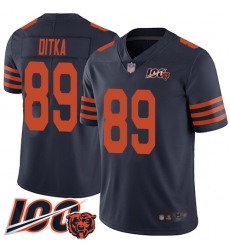 Youth Chicago Bears 89 Mike Ditka Limited Navy Blue Rush Vapor Untouchable 100th Season Football Jersey Youth Chicago Bears 89 Mike Ditka Limited Navy Blue Rush Vapor Untouchable 100th Season Football Jersey