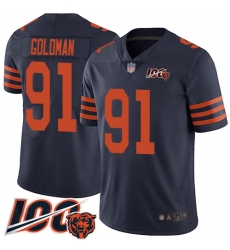 Youth Chicago Bears 91 Eddie Goldman Limited Navy Blue Rush Vapor Untouchable 100th Season Football Jersey Youth Chicago Bears 91 Eddie Goldman Limited Navy Blue Rush Vapor Untouchable 100th Season Football Jersey