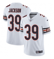 Youth Nike Bears #39 Eddie Jackson White Stitched NFL Vapor Untouchable Limited Jersey Youth Nike Bears #39 Eddie Jackson White Stitched NFL Vapor Untouchable Limited Jersey