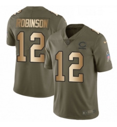 Youth Nike Chicago Bears 12 Allen Robinson Limited OliveGold 2017 Salute to Service NFL Jersey Youth Nike Chicago Bears 12 Allen Robinson Limited OliveGold 2017 Salute to Service NFL Jersey