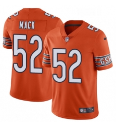 Youth Nike Chicago Bears 52 Khalil Mack Orange Alternate Vapor Untouchable Limited Player NFL Jersey Youth Nike Chicago Bears 52 Khalil Mack Orange Alternate Vapor Untouchable Limited Player NFL Jersey