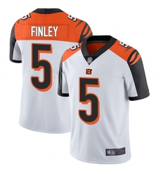Bengals 5 Ryan Finley White Men Stitched Football Vapor Untouchable Limited Jersey Bengals 5 Ryan Finley White Men Stitched Football Vapor Untouchable Limited Jersey