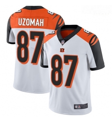 Bengals 87 C J Uzomah White Men Stitched Football Vapor Untouchable Limited Jersey Bengals 87 C J Uzomah White Men Stitched Football Vapor Untouchable Limited Jersey