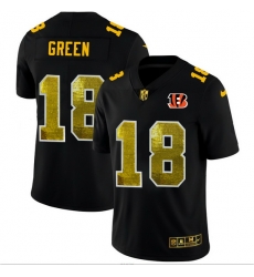 Cincinnati Bengals 18 A J Green Men Black Nike Golden Sequin Vapor Limited NFL Jersey Cincinnati Bengals 18 A J Green Men Black Nike Golden Sequin Vapor Limited NFL Jersey