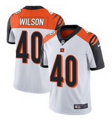 Cincinnati Bengals 40 Brandon Wilson Men Limited White Color Vapor Untouchable Jersey Cincinnati Bengals 40 Brandon Wilson Men Limited White Color Vapor Untouchable Jersey