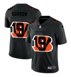 Cincinnati Bengals 9 Joe Burrow Men Nike Team Logo Dual Overlap Limited NFL Jersey Black Cincinnati Bengals 9 Joe Burrow Men Nike Team Logo Dual Overlap Limited NFL Jersey Black