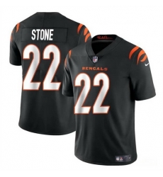 Men Cincinnati Bengals 22 Geno Stone BLack Vapor Untouchable Limited Stitched Jersey Men Cincinnati Bengals 22 Geno Stone BLack Vapor Untouchable Limited Stitched Jersey