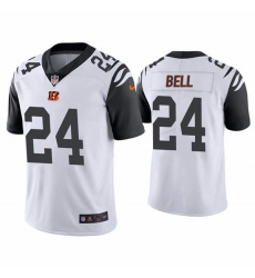 Men Cincinnati Bengals 24 Vonn Bell White Vapor Untouchable Limited Stitched Jersey Men Cincinnati Bengals 24 Vonn Bell White Vapor Untouchable Limited Stitched Jersey
