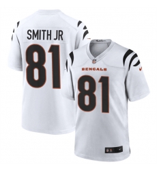 Men Cincinnati Bengals 81 Irv Smith Jr White Jersey II Men Cincinnati Bengals 81 Irv Smith Jr White Jersey II