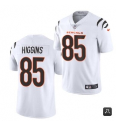 Men Cincinnati Bengals #85 Tee Higgins 2021 White Vapor Untouchable Limited Stitched NFL Jersey Men Cincinnati Bengals #85 Tee Higgins 2021 White Vapor Untouchable Limited Stitched NFL Jersey