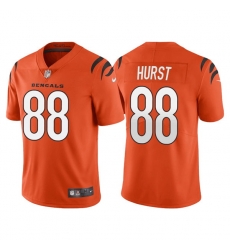 Men Cincinnati Bengals 88 Hayden Hurst Orange Vapor Untouchable Limited Stitched Jersey Men Cincinnati Bengals 88 Hayden Hurst Orange Vapor Untouchable Limited Stitched Jersey