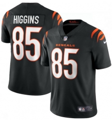 Men Nike Cincinnati Bengals 85 Tee Higgins Black Vapor Limited Jersey Men Nike Cincinnati Bengals 85 Tee Higgins Black Vapor Limited Jersey