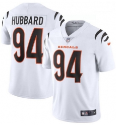 Men Nike Cincinnati Bengals 94 Sam Hubbard White Vapor Limited Jersey Men Nike Cincinnati Bengals 94 Sam Hubbard White Vapor Limited Jersey