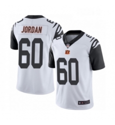 Mens Cincinnati Bengals 60 Michael Jordan Limited White Rush Vapor Untouchable Football Jersey Mens Cincinnati Bengals 60 Michael Jordan Limited White Rush Vapor Untouchable Football Jersey