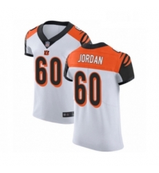 Mens Cincinnati Bengals 60 Michael Jordan White Vapor Untouchable Elite Player Football Jersey Mens Cincinnati Bengals 60 Michael Jordan White Vapor Untouchable Elite Player Football Jersey