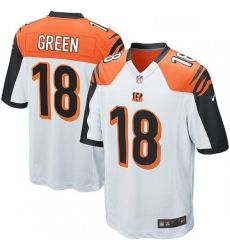 Mens Nike Cincinnati Bengals 18 AJ Green Game White NFL Jersey Mens Nike Cincinnati Bengals 18 AJ Green Game White NFL Jersey