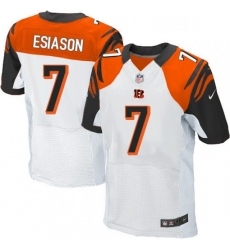 Mens Nike Cincinnati Bengals 7 Boomer Esiason Elite White NFL Jersey Mens Nike Cincinnati Bengals 7 Boomer Esiason Elite White NFL Jersey