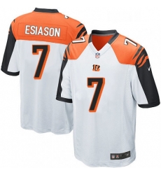 Mens Nike Cincinnati Bengals 7 Boomer Esiason Game White NFL Jersey Mens Nike Cincinnati Bengals 7 Boomer Esiason Game White NFL Jersey