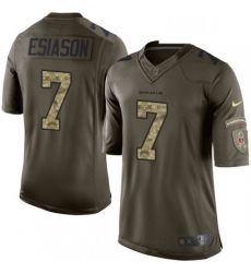 Mens Nike Cincinnati Bengals 7 Boomer Esiason Limited Green Salute to Service NFL Jersey Mens Nike Cincinnati Bengals 7 Boomer Esiason Limited Green Salute to Service NFL Jersey