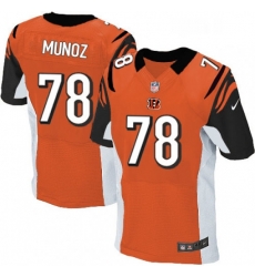 Mens Nike Cincinnati Bengals 78 Anthony Munoz Elite Orange Alternate NFL Jersey Mens Nike Cincinnati Bengals 78 Anthony Munoz Elite Orange Alternate NFL Jersey