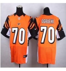 New Cincinnati Bengals #70 Cedric Ogbuehi Orange Alternate Men Stitched NFL Elite jersey New Cincinnati Bengals #70 Cedric Ogbuehi Orange Alternate Men Stitched NFL Elite jersey