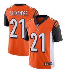 Nike Bengals 21 Mackensie Alexander Orange Alternate Men Stitched NFL Vapor Untouchable Limited Jersey Nike Bengals 21 Mackensie Alexander Orange Alternate Men Stitched NFL Vapor Untouchable Limited Jersey