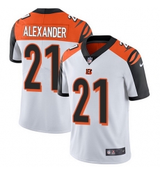 Nike Bengals 21 Mackensie Alexander White Men Stitched NFL Vapor Untouchable Limited Jersey Nike Bengals 21 Mackensie Alexander White Men Stitched NFL Vapor Untouchable Limited Jersey