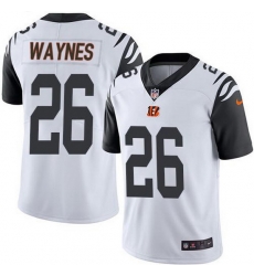 Nike Bengals 26 Trae Waynes White Men Stitched NFL Limited Rush Jersey 132 Nike Bengals 26 Trae Waynes White Men Stitched NFL Limited Rush Jersey 132
