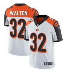 Nike Bengals 32 Mark Walton White Vapor Untouchable Limited Jersey Nike Bengals 32 Mark Walton White Vapor Untouchable Limited Jersey
