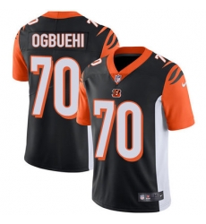 Nike Bengals #70 Cedric Ogbuehi Black Team Color Mens Stitched NFL Vapor Untouchable Limited Jersey Nike Bengals #70 Cedric Ogbuehi Black Team Color Mens Stitched NFL Vapor Untouchable Limited Jersey