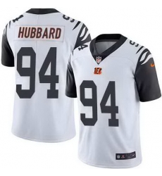 Nike Bengals 94 Sam Hubbard White Color Rush Limited Jersey Nike Bengals 94 Sam Hubbard White Color Rush Limited Jersey