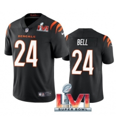 Nike Cincinati Bengals 24 Vonn Bell Black 2022 Super Bowl LVI Vapor Limited Jersey Nike Cincinati Bengals 24 Vonn Bell Black 2022 Super Bowl LVI Vapor Limited Jersey
