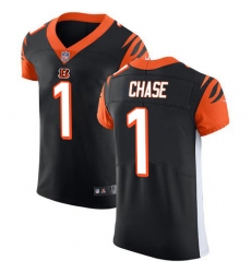 Nike Cincinnati Bengals 1 Ja 27Marr Chase Black Team Color Men Stitched NFL Vapor Untouchable Elite Jersey Nike Cincinnati Bengals 1 Ja 27Marr Chase Black Team Color Men Stitched NFL Vapor Untouchable Elite Jersey