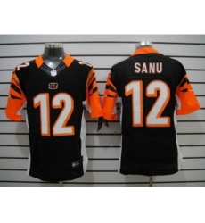 Nike Cincinnati Bengals 12 Mohamed Sanu Black Elite NFL Jersey Nike Cincinnati Bengals 12 Mohamed Sanu Black Elite NFL Jersey
