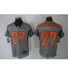 Nike Cincinnati Bengals 27 Dre Kirkpatrick Grey Elite Shadow NFL Jersey Nike Cincinnati Bengals 27 Dre Kirkpatrick Grey Elite Shadow NFL Jersey