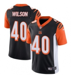 Nike Cincinnati Bengals 40 Brandon Wilson Mens Limited Black Team Color Vapor Untouchable Jersey Nike Cincinnati Bengals 40 Brandon Wilson Mens Limited Black Team Color Vapor Untouchable Jersey
