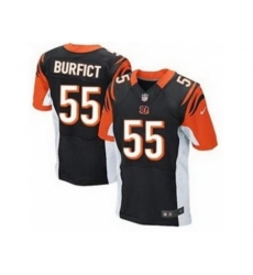 Nike Cincinnati Bengals 55 Vontaze Burfict Black Elite NFL Jersey Nike Cincinnati Bengals 55 Vontaze Burfict Black Elite NFL Jersey
