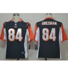 Nike Cincinnati Bengals 84 Jermaine Gresham Black Game NFL Jersey Nike Cincinnati Bengals 84 Jermaine Gresham Black Game NFL Jersey